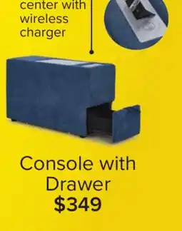 Leon's Console with Drawer offer