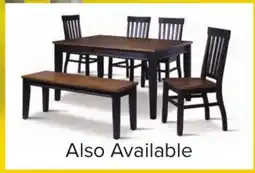 Leon's Caylie 6-Piece Dining Set offer