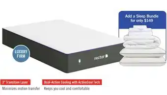 The Brick Nectar Premier Luxury Firm Queen Mattress-in-a-Box offer