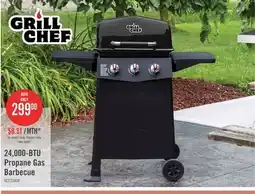 The Brick Grill Chef 24,000 BTU 3-Burner LP Gas BBQ - GCC310CRP offer