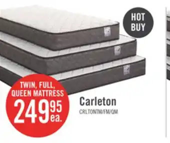 The Brick Springwall Carleton Tight Top Twin Mattress offer