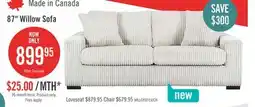 The Brick Willow 87 Light Grey Fabric Sofa with Track Arms and Reversible Seat and Back Cushions offer