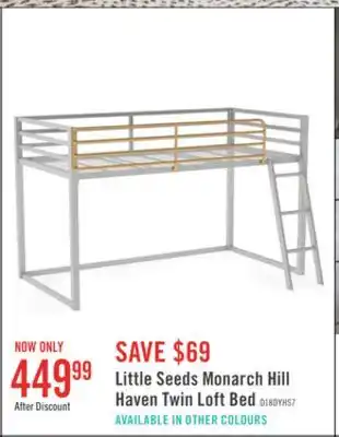 The Brick Little Seeds Monarch Hill Haven Twin Loft Bed offer