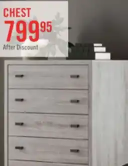 The Brick Zen Bedroom Chest of Drawers, 5-Drawer, 44.7W x 52.5H - Grey offer