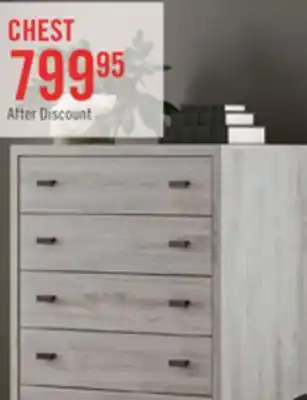 The Brick Zen Bedroom Chest of Drawers, 5-Drawer, 44.7W x 52.5H - Grey offer