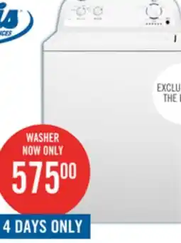 The Brick Inglis 4.0 Cu. Ft. Top-Load Washer - White - ITW4871FW offer