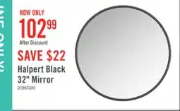 The Brick Halpert Black 32 Mirror offer