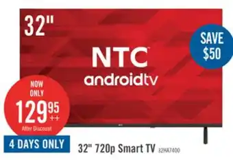 The Brick NTC 32 FHD LED 60Hz Smart Android TV (32HA7400) offer