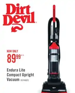 The Brick Dirt Devil Endura Lite Compact Upright Vacuum offer