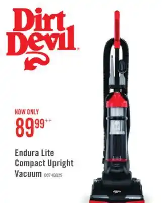 The Brick Dirt Devil Endura Lite Compact Upright Vacuum offer