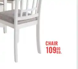 The Brick Dena Counter-Height Dining Chair with Linen-Look Fabric - Dove Grey offer