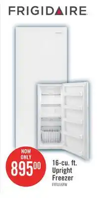 The Brick Frigidaire 16 Cu. Ft. Upright Freezer - FFFU16F2VW offer