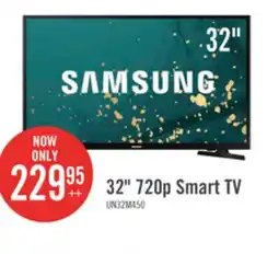 The Brick Samsung 32 LED Direct Lit 720p HDR PurColour 60Hz Smart TV (UN32M4500BFXZC) offer