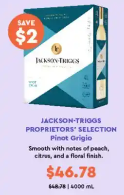 Wine Rack JACKSON-TRIGGS PROPRIETORS' SELECTION Pinot Grigio offer