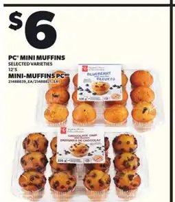 Independent City Market PC MINI MUFFINS, 12'S offer