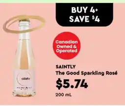 Wine Rack SAINTLY The Good Sparkling Rosé offer