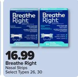 PharmaChoice Breathe Right Nasal Strips offer