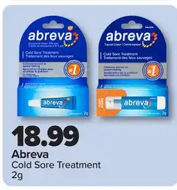 PharmaChoice Abreva Cold Sore Treatment offer