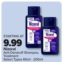 PharmaChoice Nizoral Anti-Dandruff Shampoo, Treatment offer