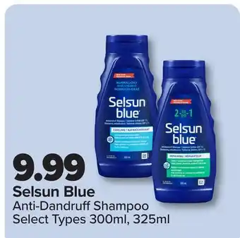 PharmaChoice Selsun Blue Anti-Dandruff Shampoo offer