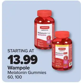 PharmaChoice Wampole Melatonin Gummies offer