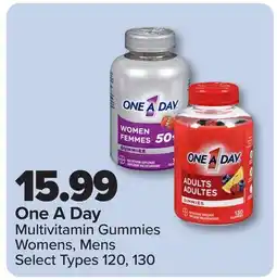 PharmaChoice One A Day Multivitamin Gummies Womens, Mens offer