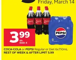 Rexall COCA-COLA or PEPSI offer