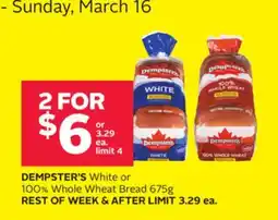 Rexall White or 100% Whole Wheat Bread offer