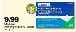 PharmaChoice Option+ Allergy Loratadine Tablets 10mg offer