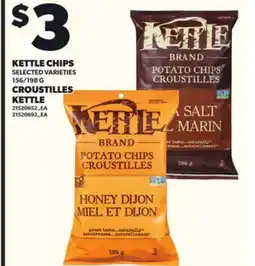 Independent City Market KETTLE CHIPS, 156/198 G offer