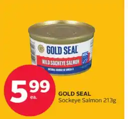 Rexall GOLD SEAL Sockeye Salmon offer