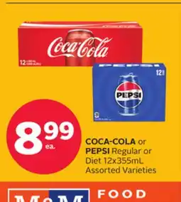 Rexall COCA-COLA or PEPSI Regular or Diet offer