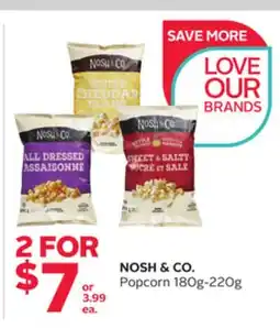 Rexall NOSH & CO. Popcorn offer