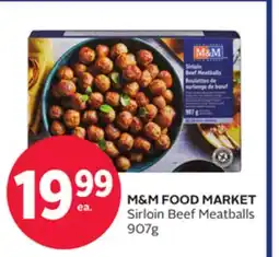 Rexall M & M FOOD MARKET Sirloin Beef Meatballs offer