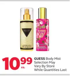 Rexall GUESS Body Mist offer