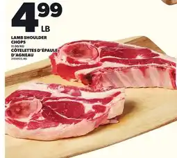 Independent City Market LAMB SHOULDER CHOPS offer