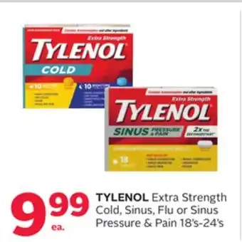 Rexall Extra Strength Cold, Sinus, Flu or Sinus Pressure & Pain offer