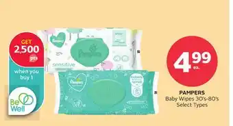 Rexall PAMPERS Baby Wipes offer