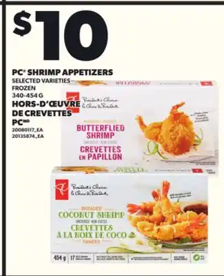 Independent City Market PC SHRIMP APPETIZERS, 340-454 G offer