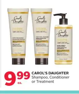 Rexall CAROL'S DAUGHTER Shampoo, Conditioner or Treatment offer