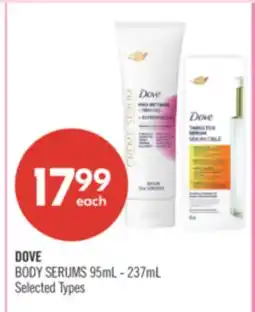 Shoppers Drug Mart DOVE BODY SERUMS offer