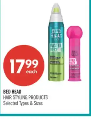 Shoppers Drug Mart BED HEAD HAIR STYLING PRODUCTS offer