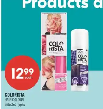 Shoppers Drug Mart COLORISTA HAIR COLOUR offer