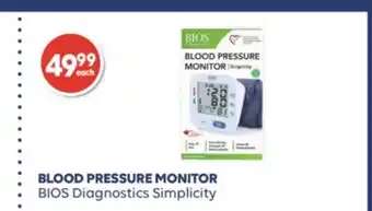 Wellwise by Shoppers BLOOD PRESSURE MONITOR offer