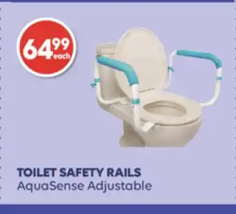 Wellwise by Shoppers TOILET SAFETY RAILS offer