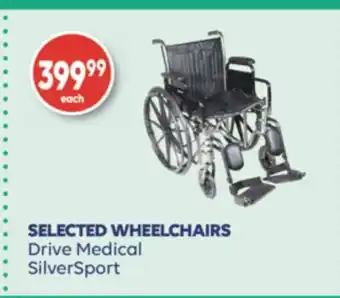 Wellwise by Shoppers SELECTED WHEELCHAIRS offer