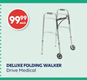 Wellwise by Shoppers DELUXE FOLDING WALKER offer