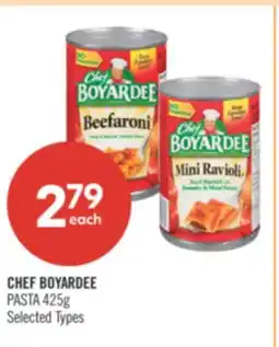 Shoppers Drug Mart CHEF BOYARDEE PASTA offer