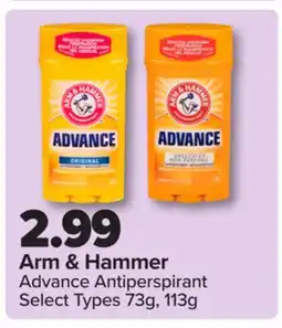 PharmaChoice Arm & Hammer Advance Antiperspirant offer