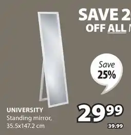 JYSK UNIVERSITY Standing mirror offer